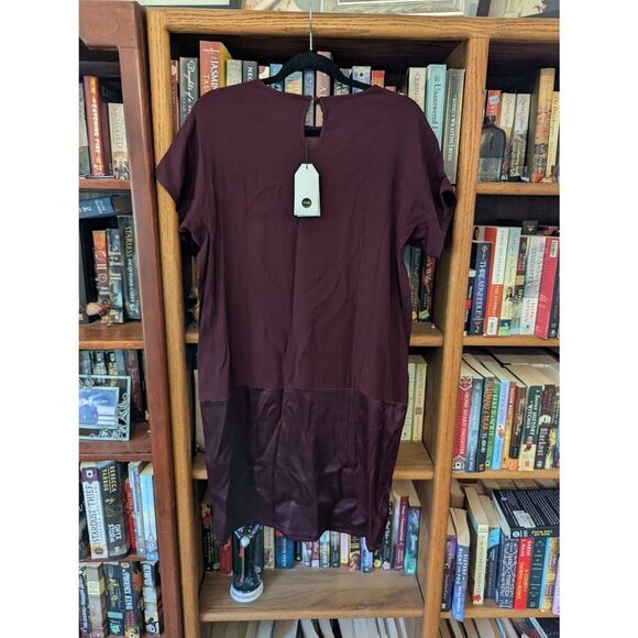 Brand New Universal Standard Women's 2XS XXS Avenir Double Luxe Dress Purple - Picture 1 of 6